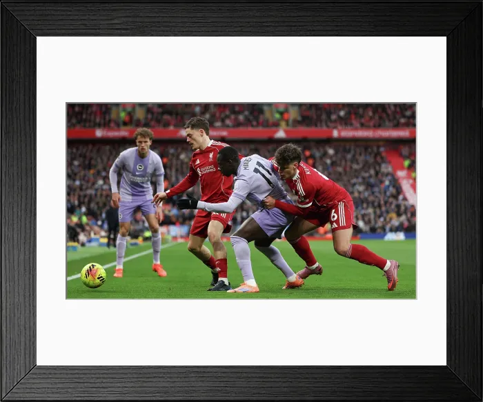 Framed Print : Liverpool v Brighton and Hove Albion Premier League 13DEC25 Framed Print : Liverpool v Brighton and Hove Albion Premier League 13DEC25