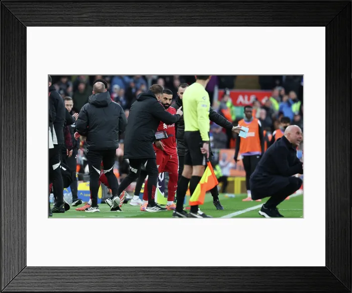 Framed Print : Liverpool v Brighton and Hove Albion Premier League 13DEC25 Framed Print : Liverpool v Brighton and Hove Albion Premier League 13DEC25