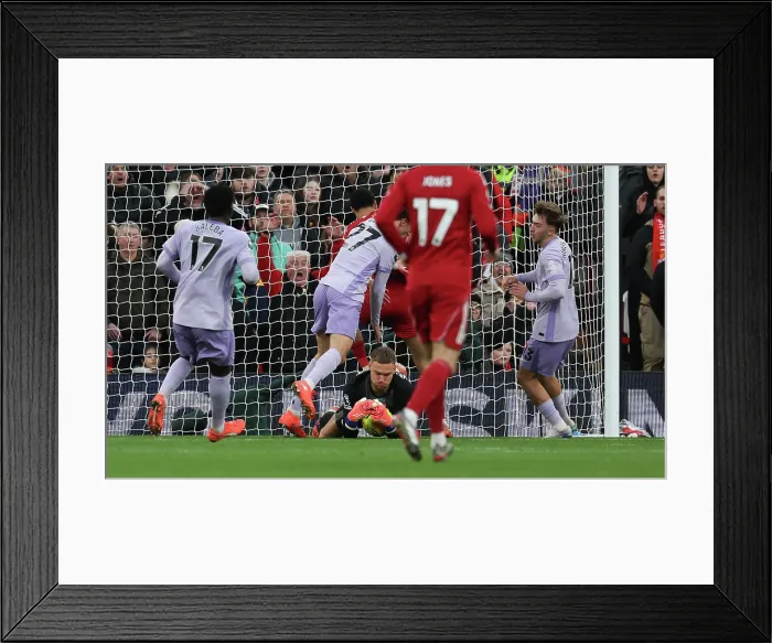 Framed Print : Liverpool v Brighton and Hove Albion Premier League 13DEC25 Framed Print : Liverpool v Brighton and Hove Albion Premier League 13DEC25