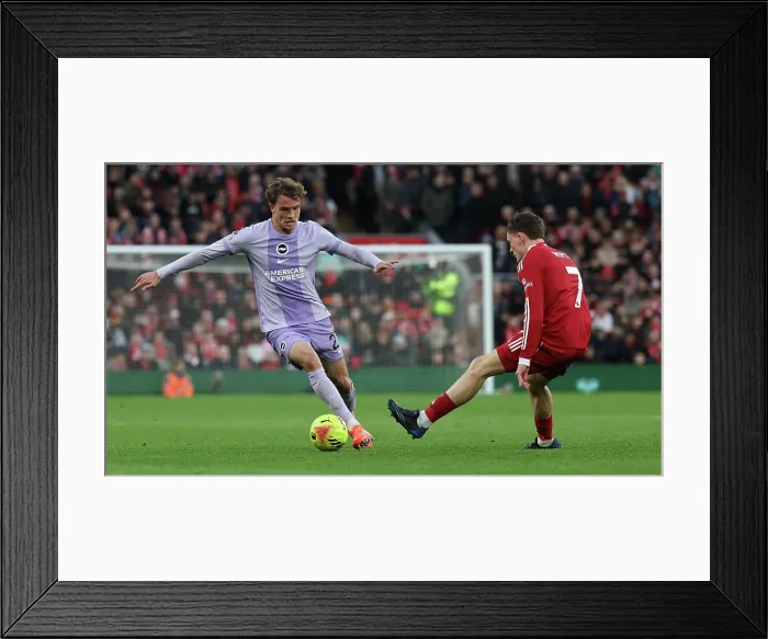 Framed Print : Liverpool v Brighton and Hove Albion Premier League 13DEC25 Framed Print : Liverpool v Brighton and Hove Albion Premier League 13DEC25