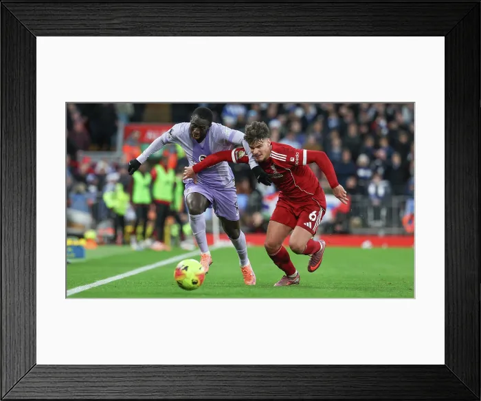 Framed Print : Liverpool v Brighton and Hove Albion Premier League 13DEC25 Framed Print : Liverpool v Brighton and Hove Albion Premier League 13DEC25