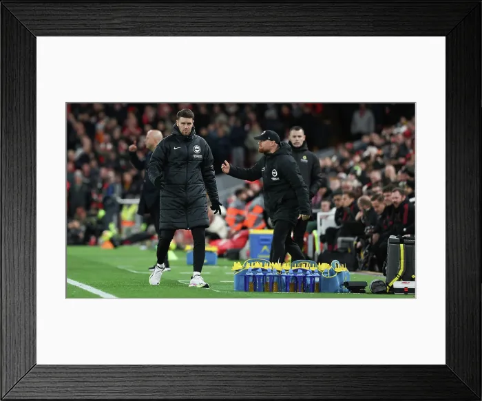 Framed Print : Liverpool v Brighton and Hove Albion Premier League 13DEC25 Framed Print : Liverpool v Brighton and Hove Albion Premier League 13DEC25