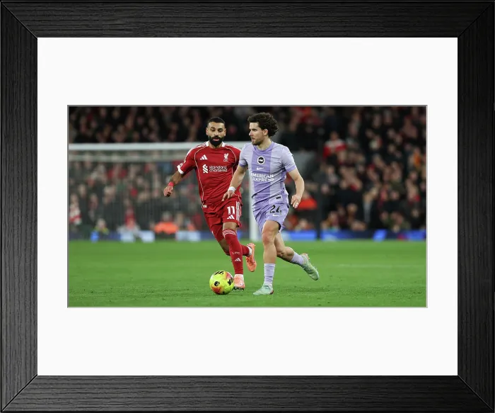Framed Print : Liverpool v Brighton and Hove Albion Premier League 13DEC25 Framed Print : Liverpool v Brighton and Hove Albion Premier League 13DEC25