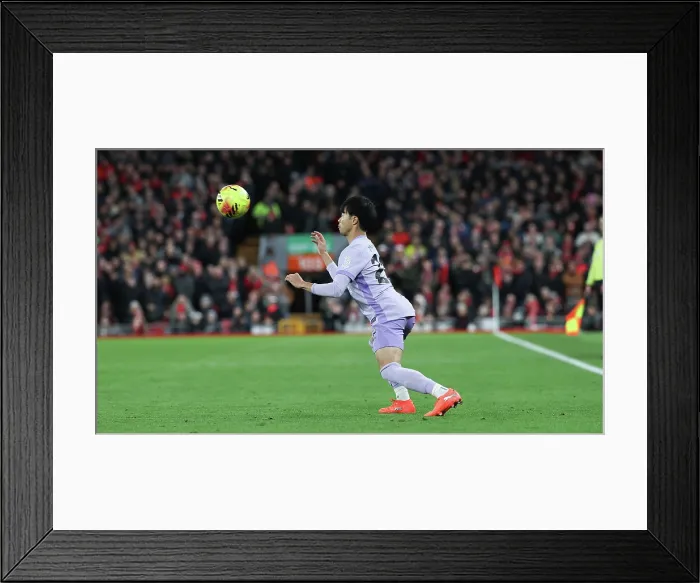 Framed Print : Liverpool v Brighton and Hove Albion Premier League 13DEC25