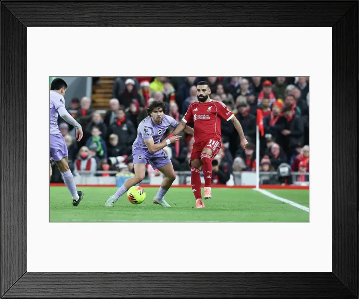 Framed Print : Liverpool v Brighton and Hove Albion Premier League 13DEC25 Framed Print : Liverpool v Brighton and Hove Albion Premier League 13DEC25