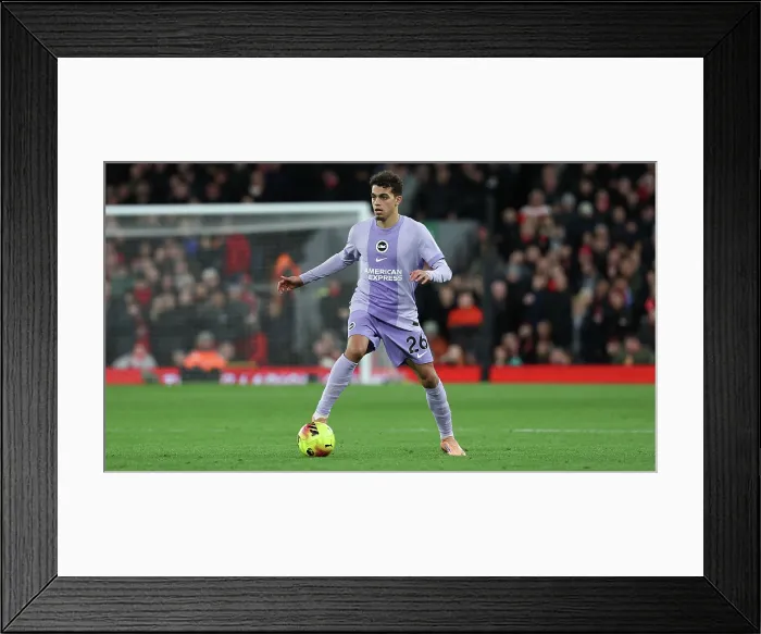 Framed Print : Liverpool v Brighton and Hove Albion Premier League 13DEC25