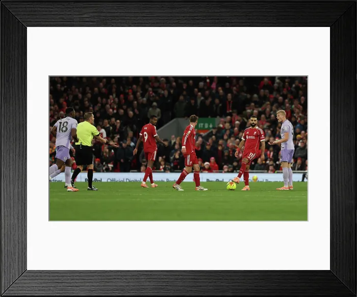 Framed Print : Liverpool v Brighton and Hove Albion Premier League 13DEC25 Framed Print : Liverpool v Brighton and Hove Albion Premier League 13DEC25