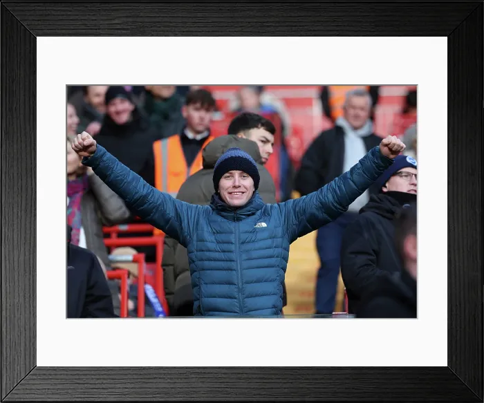 Framed Print : Liverpool v Brighton and Hove Albion Premier League 13DEC25