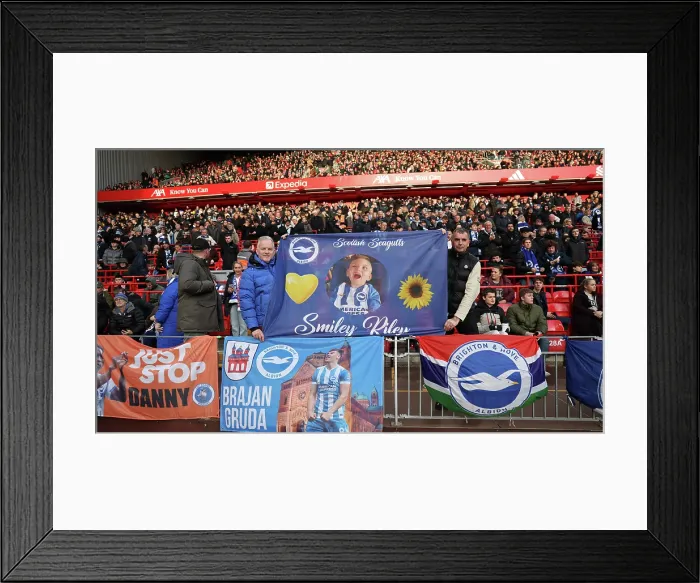 Framed Print : Liverpool v Brighton and Hove Albion Premier League 13DEC25 Framed Print : Liverpool v Brighton and Hove Albion Premier League 13DEC25