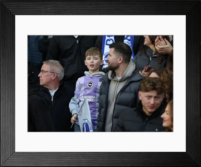 Framed Print : Brighton and Hove Albion v Sunderland Premier League 20DEC25 Framed Print : Brighton and Hove Albion v Sunderland Premier League 20DEC25