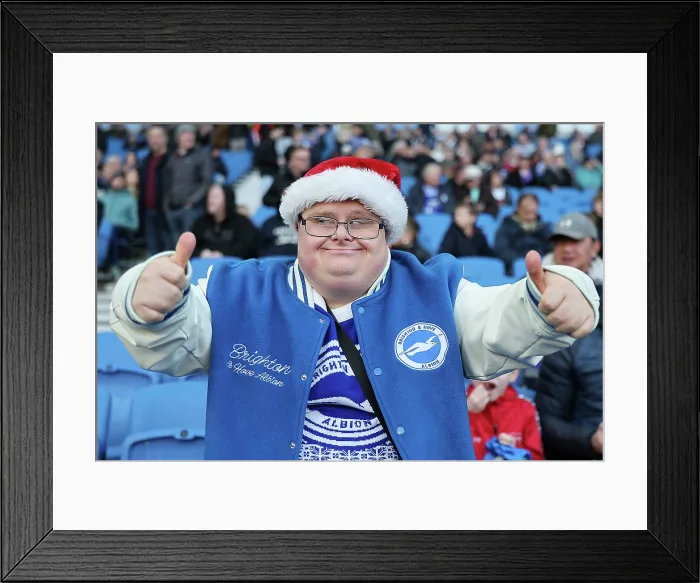Framed Print : Brighton and Hove Albion v Sunderland Premier League 20DEC25 Framed Print : Brighton and Hove Albion v Sunderland Premier League 20DEC25