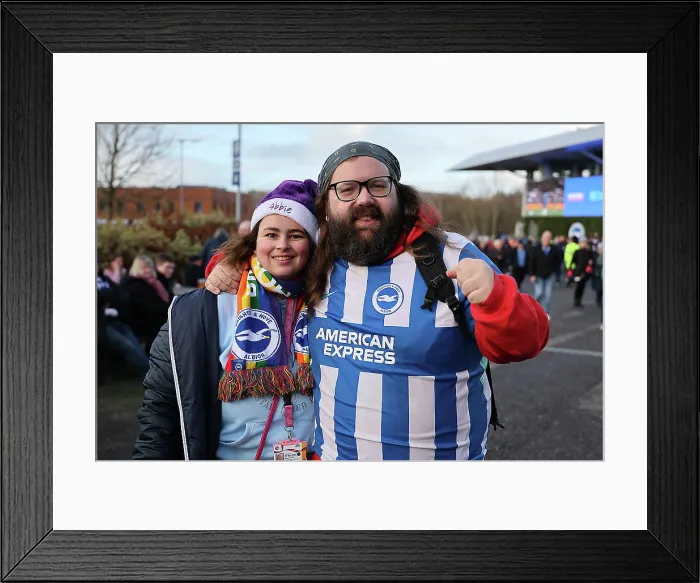 Framed Print : Brighton and Hove Albion v Sunderland Premier League 20DEC25 Framed Print : Brighton and Hove Albion v Sunderland Premier League 20DEC25