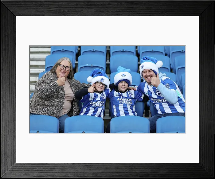 Framed Print : Brighton and Hove Albion v Sunderland Premier League 20DEC25 Framed Print : Brighton and Hove Albion v Sunderland Premier League 20DEC25