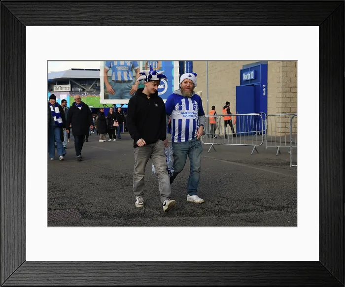 Framed Print : Brighton and Hove Albion v Sunderland Premier League 20DEC25 Framed Print : Brighton and Hove Albion v Sunderland Premier League 20DEC25