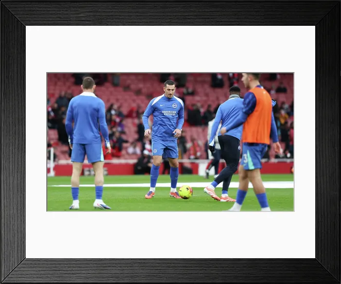 Framed Print : Arsenal v Brighton and Hove Albion Premier League 27DEC25 Framed Print : Arsenal v Brighton and Hove Albion Premier League 27DEC25