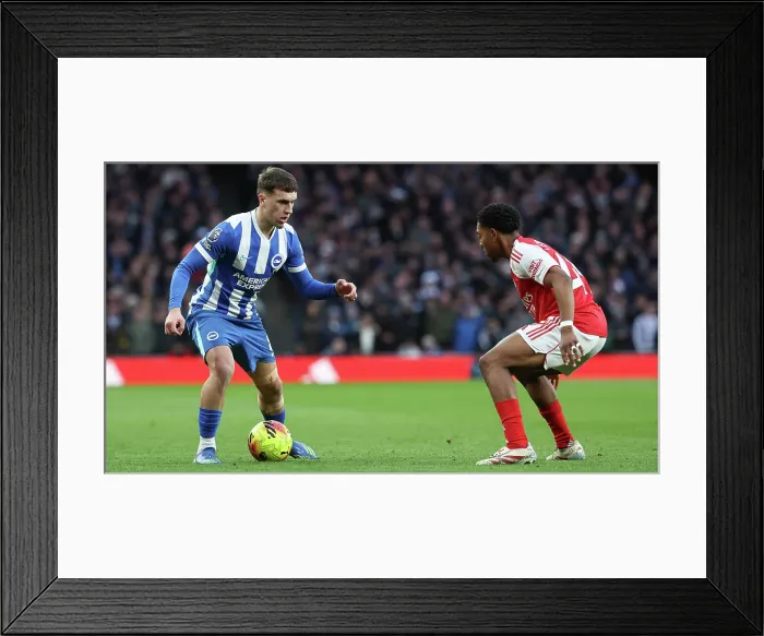 Framed Print : Arsenal v Brighton and Hove Albion Premier League 27DEC25 Framed Print : Arsenal v Brighton and Hove Albion Premier League 27DEC25