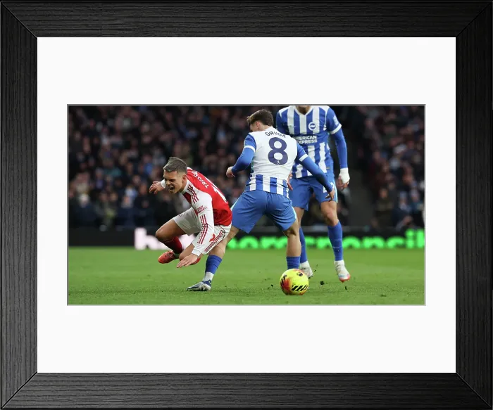 Framed Print : Arsenal v Brighton and Hove Albion Premier League 27DEC25 Framed Print : Arsenal v Brighton and Hove Albion Premier League 27DEC25