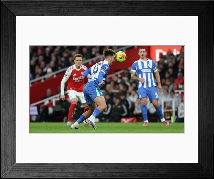 Framed Print : Arsenal v Brighton and Hove Albion Premier League 27DEC25 Framed Print : Arsenal v Brighton and Hove Albion Premier League 27DEC25
