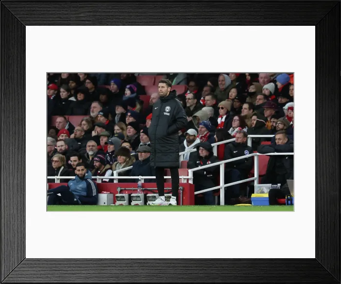 Framed Print : Arsenal v Brighton and Hove Albion Premier League 27DEC25 Framed Print : Arsenal v Brighton and Hove Albion Premier League 27DEC25