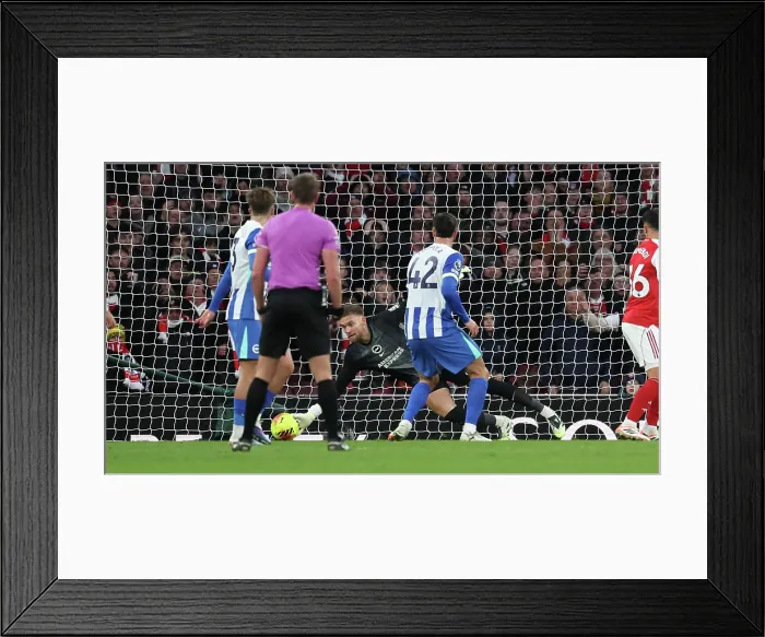 Framed Print : Arsenal v Brighton and Hove Albion Premier League 27DEC25