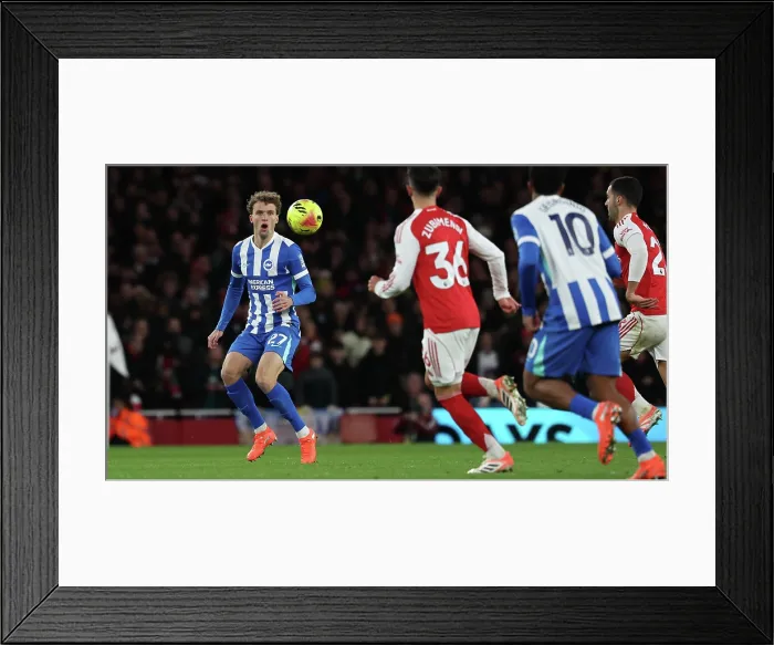 Framed Print : Arsenal v Brighton and Hove Albion Premier League 27DEC25