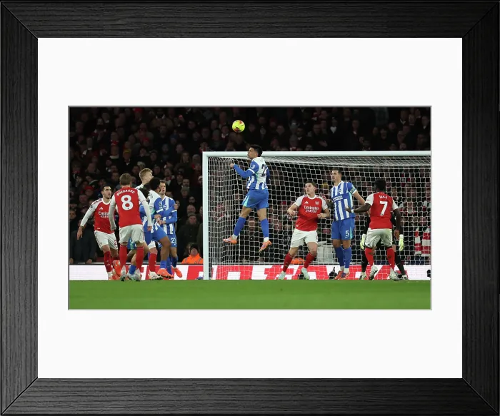 Framed Print : Arsenal v Brighton and Hove Albion Premier League 27DEC25
