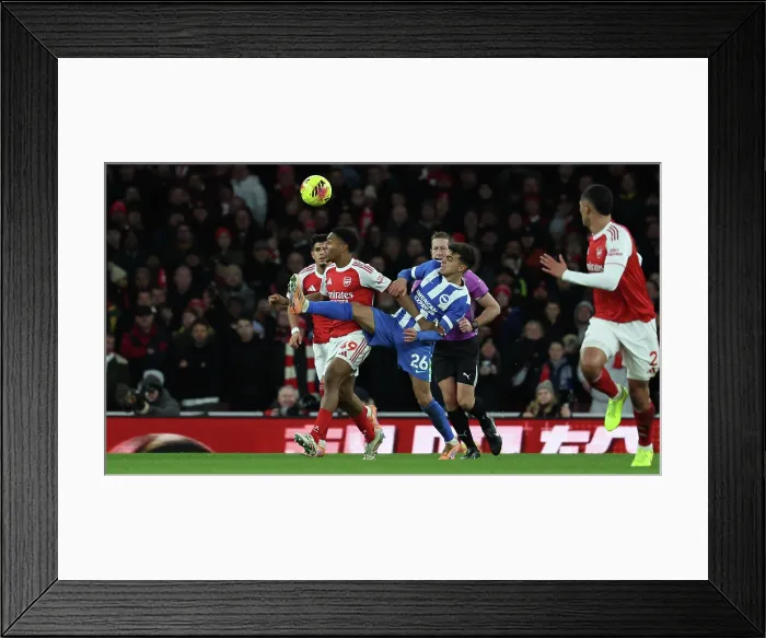 Framed Print : Arsenal v Brighton and Hove Albion Premier League 27DEC25 Framed Print : Arsenal v Brighton and Hove Albion Premier League 27DEC25