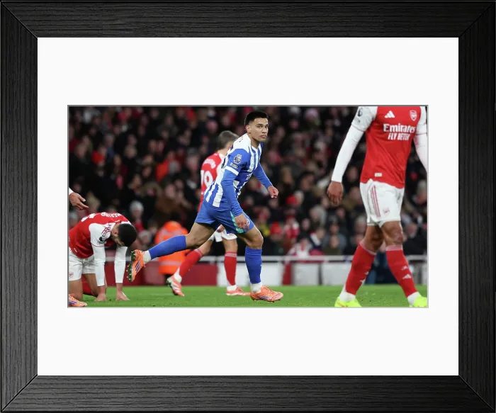 Framed Print : Arsenal v Brighton and Hove Albion Premier League 27DEC25 Framed Print : Arsenal v Brighton and Hove Albion Premier League 27DEC25
