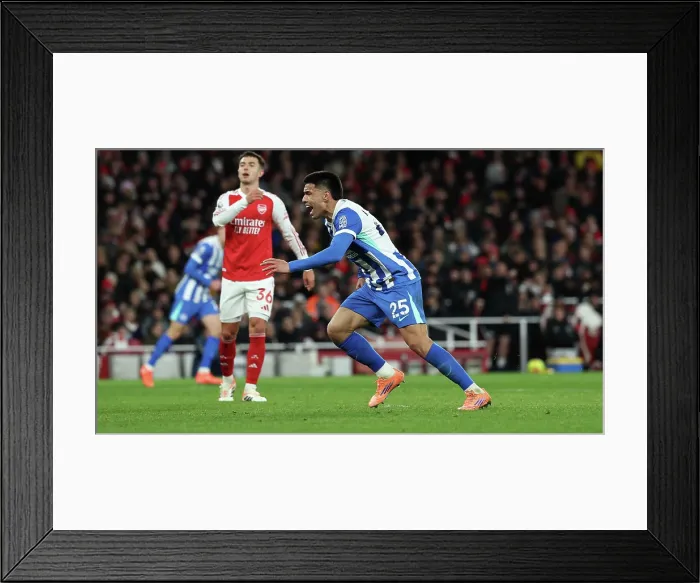 Framed Print : Arsenal v Brighton and Hove Albion Premier League 27DEC25 Framed Print : Arsenal v Brighton and Hove Albion Premier League 27DEC25