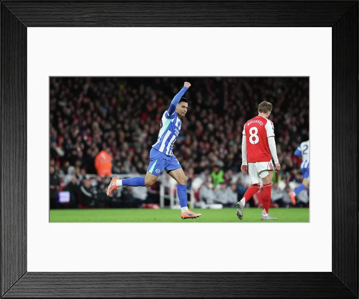 Framed Print : Arsenal v Brighton and Hove Albion Premier League 27DEC25 Framed Print : Arsenal v Brighton and Hove Albion Premier League 27DEC25