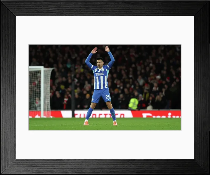 Framed Print : Arsenal v Brighton and Hove Albion Premier League 27DEC25 Framed Print : Arsenal v Brighton and Hove Albion Premier League 27DEC25