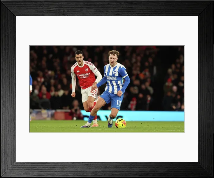 Framed Print : Arsenal v Brighton and Hove Albion Premier League 27DEC25 Framed Print : Arsenal v Brighton and Hove Albion Premier League 27DEC25