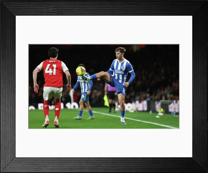 Framed Print : Arsenal v Brighton and Hove Albion Premier League 27DEC25 Framed Print : Arsenal v Brighton and Hove Albion Premier League 27DEC25