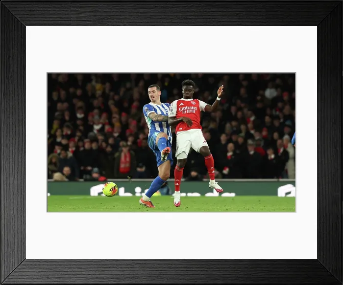 Framed Print : Arsenal v Brighton and Hove Albion Premier League 27DEC25 Framed Print : Arsenal v Brighton and Hove Albion Premier League 27DEC25