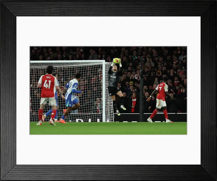 Framed Print : Arsenal v Brighton and Hove Albion Premier League 27DEC25