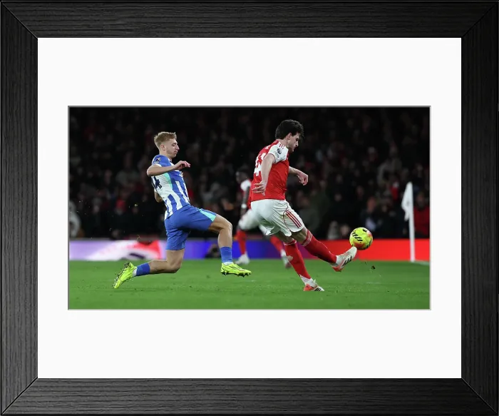 Framed Print : Arsenal v Brighton and Hove Albion Premier League 27DEC25 Framed Print : Arsenal v Brighton and Hove Albion Premier League 27DEC25