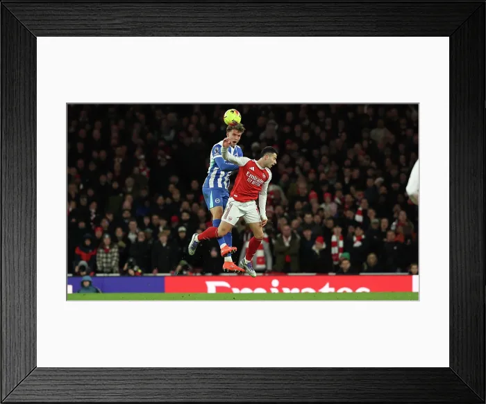 Framed Print : Arsenal v Brighton and Hove Albion Premier League 27DEC25
