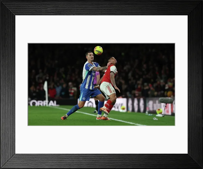 Framed Print : Arsenal v Brighton and Hove Albion Premier League 27DEC25 Framed Print : Arsenal v Brighton and Hove Albion Premier League 27DEC25