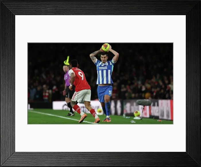 Framed Print : Arsenal v Brighton and Hove Albion Premier League 27DEC25 Framed Print : Arsenal v Brighton and Hove Albion Premier League 27DEC25