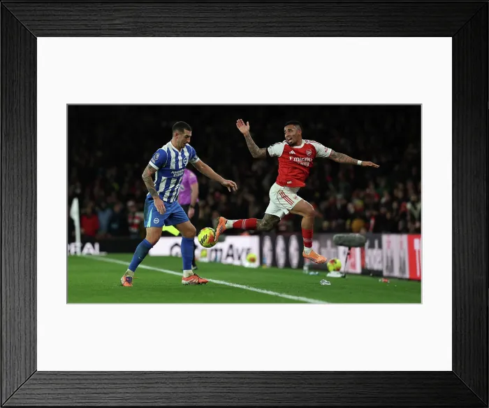 Framed Print : Arsenal v Brighton and Hove Albion Premier League 27DEC25 Framed Print : Arsenal v Brighton and Hove Albion Premier League 27DEC25