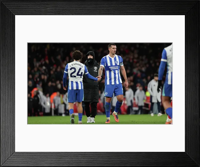 Framed Print : Arsenal v Brighton and Hove Albion Premier League 27DEC25 Framed Print : Arsenal v Brighton and Hove Albion Premier League 27DEC25
