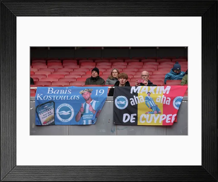 Framed Print : Arsenal v Brighton and Hove Albion Premier League 27DEC25