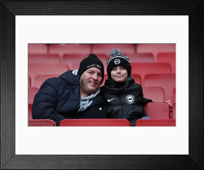 Framed Print : Arsenal v Brighton and Hove Albion Premier League 27DEC25
