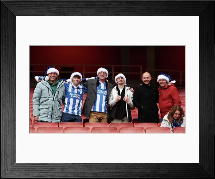 Framed Print : Arsenal v Brighton and Hove Albion Premier League 27DEC25