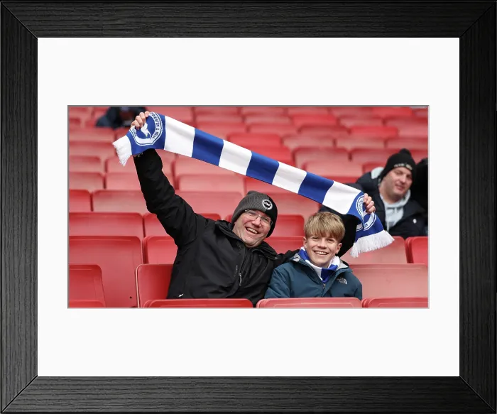 Framed Print : Arsenal v Brighton and Hove Albion Premier League 27DEC25