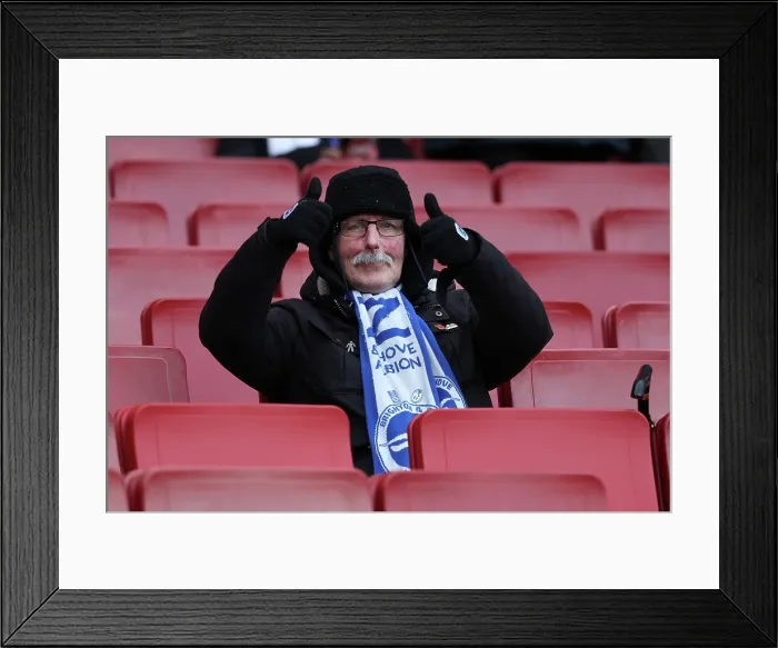 Framed Print : Arsenal v Brighton and Hove Albion Premier League 27DEC25