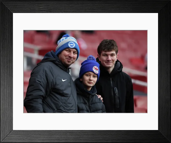 Framed Print : Arsenal v Brighton and Hove Albion Premier League 27DEC25