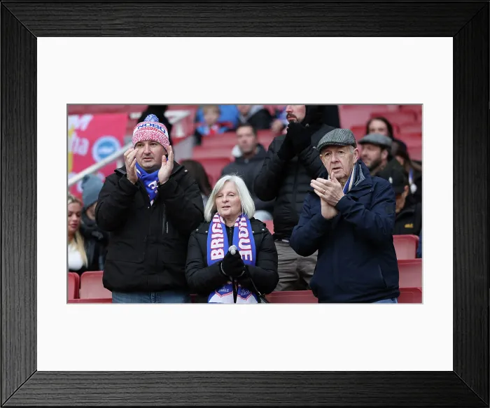 Framed Print : Arsenal v Brighton and Hove Albion Premier League 27DEC25