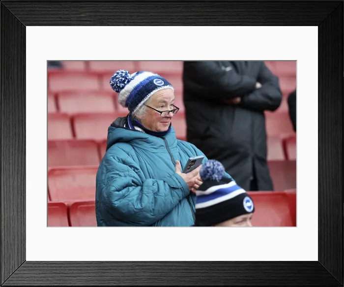 Framed Print : Arsenal v Brighton and Hove Albion Premier League 27DEC25