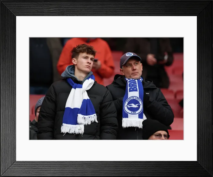 Framed Print : Arsenal v Brighton and Hove Albion Premier League 27DEC25